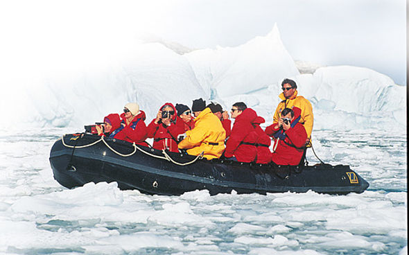 Zodiac-Schlauchboot-Ausflüg Bild: Zodiac-Schlauchboot-Ausflüg