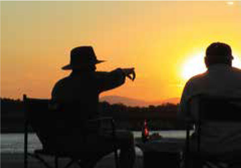 Landschaft und Sonnenuntergang Bild: Landschaft und Sonnenuntergang